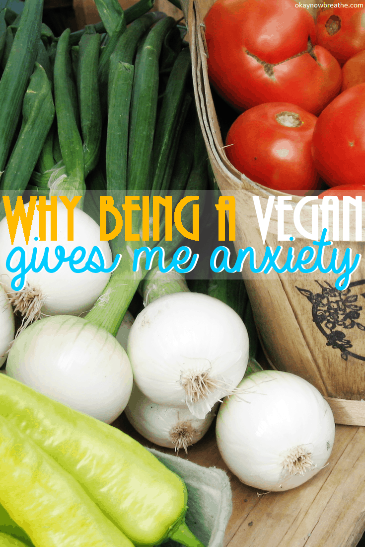 Being a vegan when you have anxiety can be hard. Sometimes, the anxieties that come with a vegan lifestyle just won't go away.