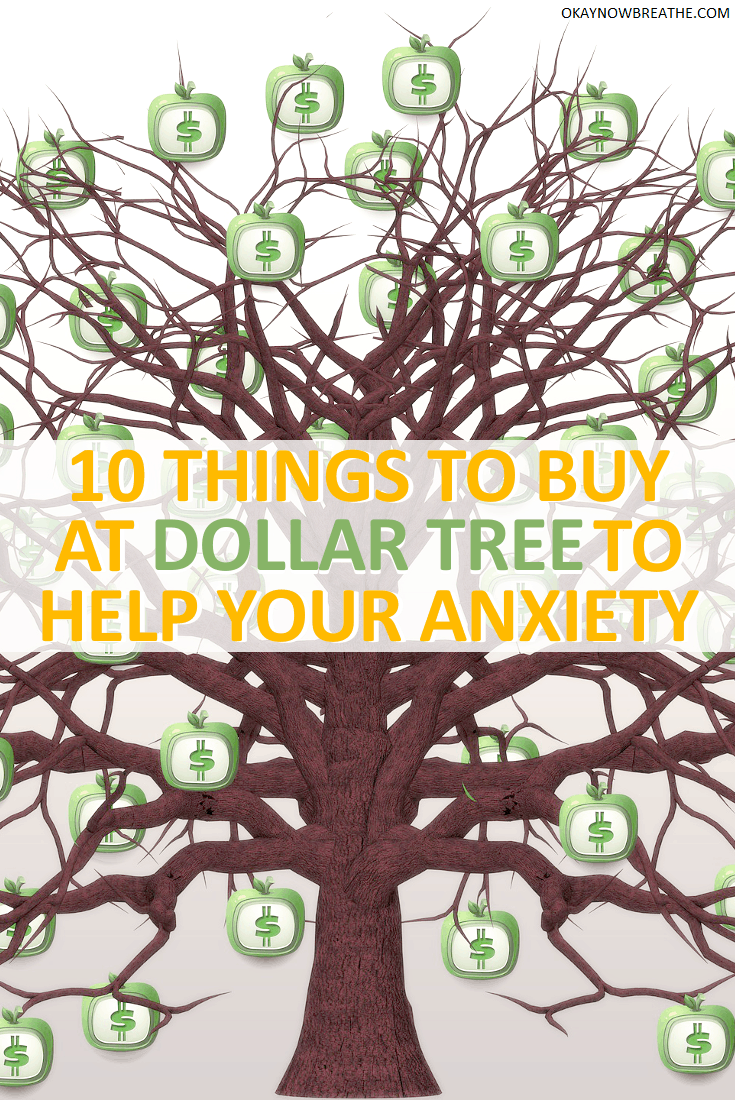 10 Things to Buy at Dollar Tree to Help Your Anxiety