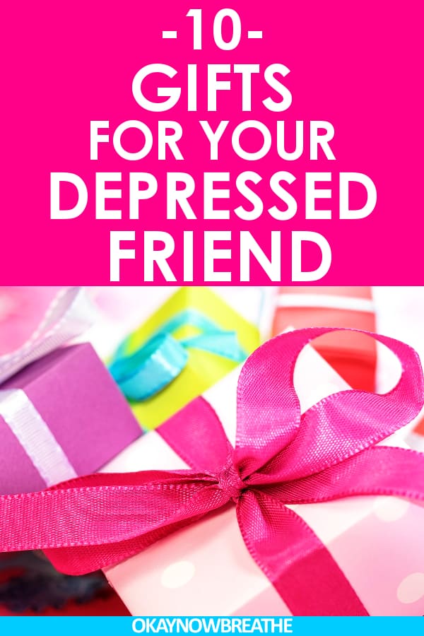 Presents should always be meaningful and thoughtful, especially when your friend has depression. Here are 10 thoughtful gifts for your depressed friend.
