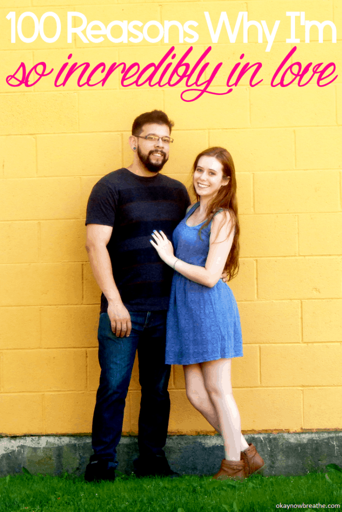 I highly recommend writing a list of all the reasons why you're in love with your partner, so you'll never lose sight of the bigger picture.