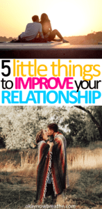 You have to actively choose to show your partner love. These next 5 tips are little things you can do today that can help improve your relationship.