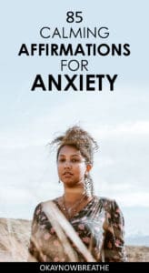 Positive affirmations have be lifechanging for my anxiety. Find out how to apply these 85 calming affirmations for anxiety and panic attacks.