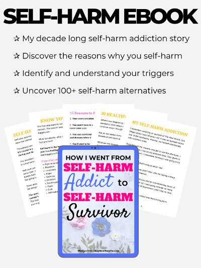 With this self-harm eBook, learn how to recover from a self-harm addiction