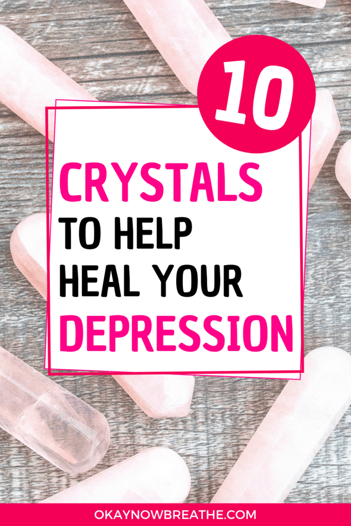10 Crystals to Help Heal Your Depression over rose quartz crystals