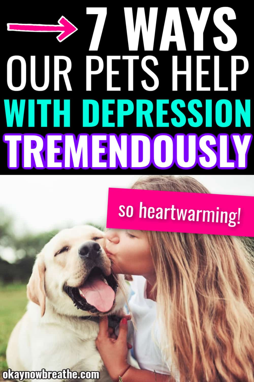 7 HeartWarming Ways Our Pets Help with Depression