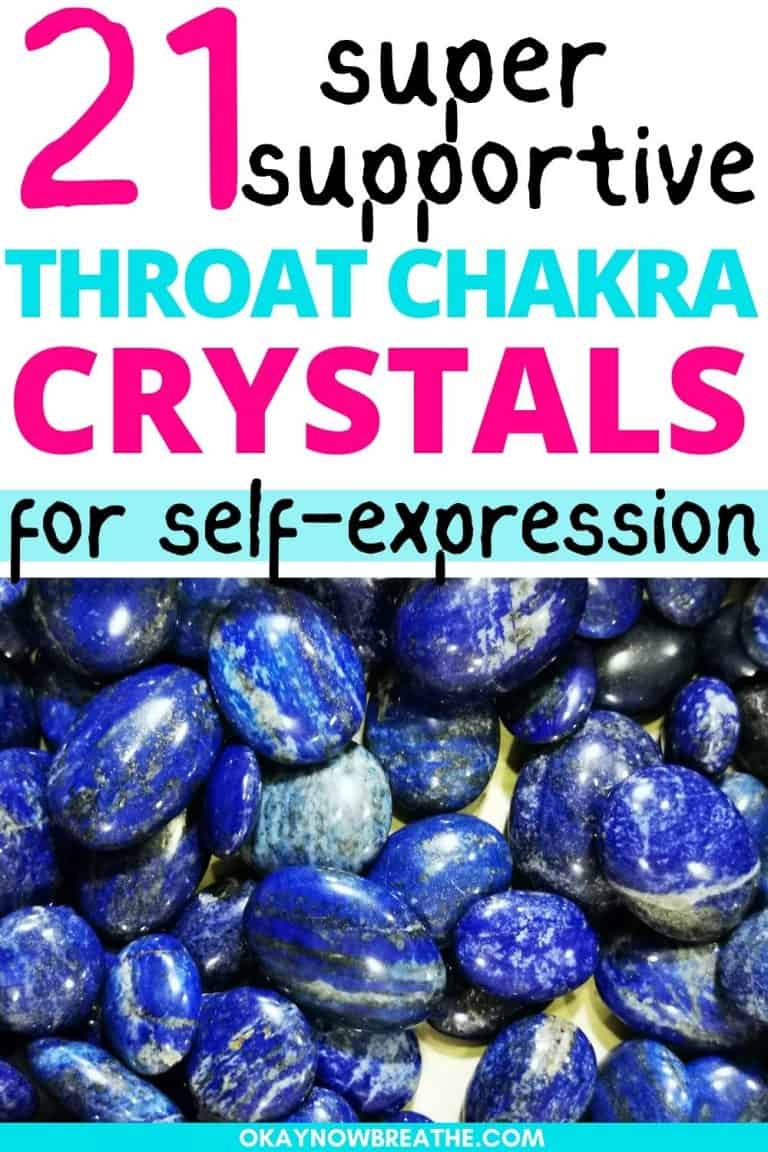 21 Throat Chakra Crystals (for Better Communication & SelfExpression)